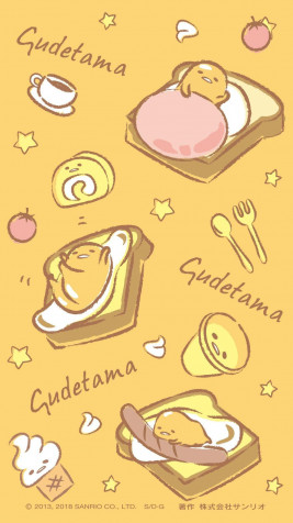 Gudetama iPhone Wallpaper 1080x1920px