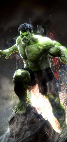 Hulk Mobile Background 1080x2280px