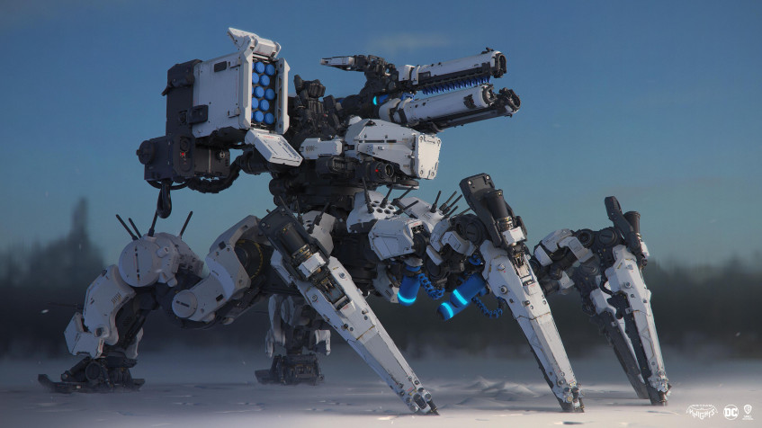 Mech Background Image 3840x2159px