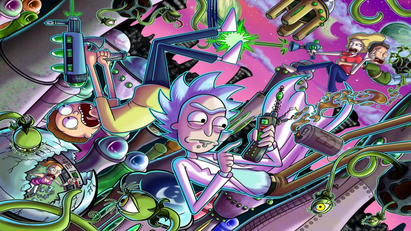 Rick And Morty Hd Full HD 1080p Wallpaper 1920x1080px