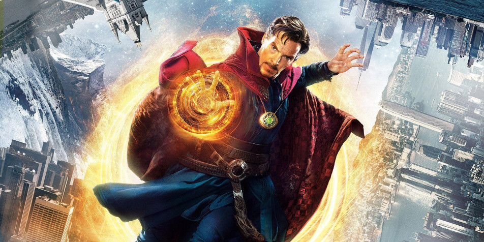 Cute Dr Strange Laptop Background 2000x1000px