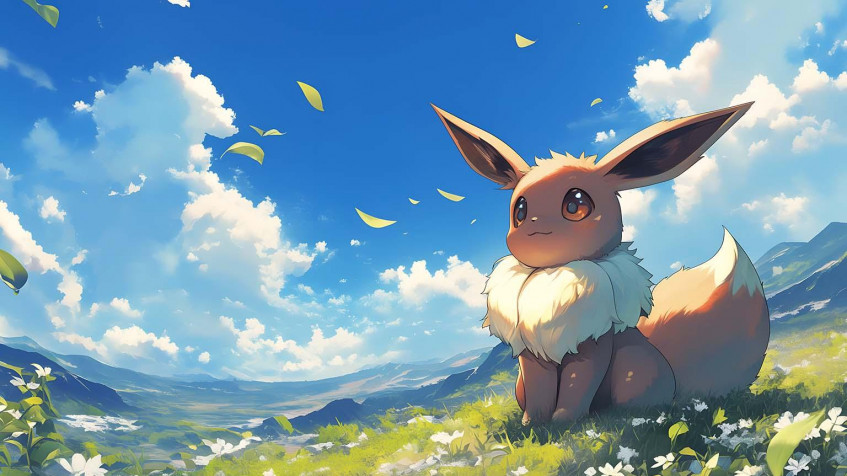 Eevee MacBook Wallpaper 1536x864px