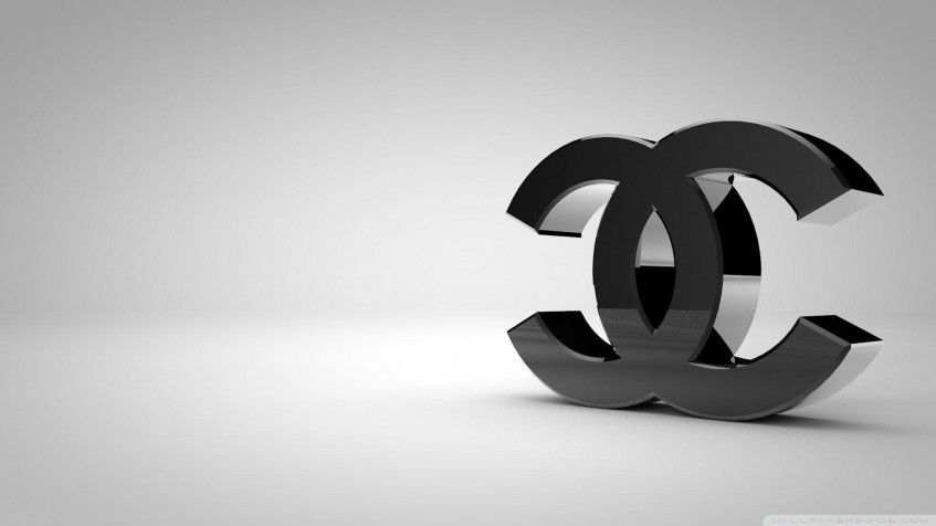 Chanel Logo Full HD 1080p Wallpaper 1920x1080px