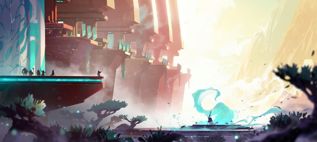 Duelyst HD Background 2560x1152px