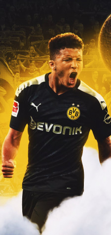 Jadon Sancho Mobile Wallpaper 720x1520px