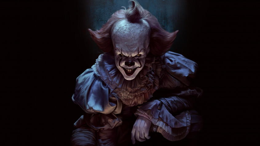 Pennywise MacBook Wallpaper 3556x2000px