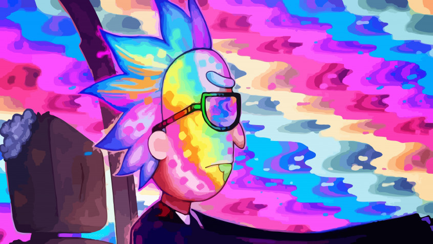 Rick And Morty Hd Wallpaper Image 8000x4500px