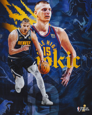 Nikola Jokic iPhone Background Image 1638x2048px