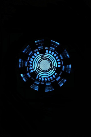 Arc Reactor Phone Wallpaper 1480x2230px