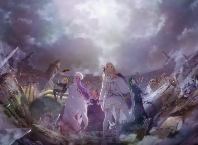 Re Zero Wallpaper Image 4096x3005px