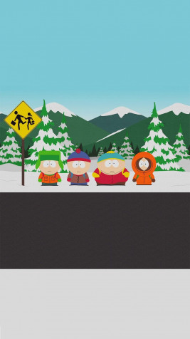 South Park iPhone Background Image 1080x1920px