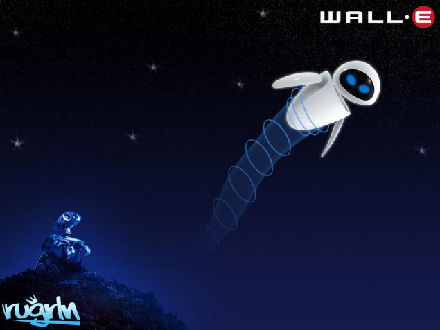 Wall E HD Background 1024x768px