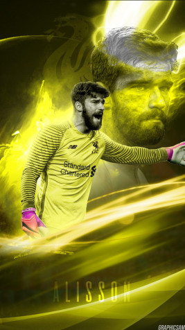 Alisson Mobile Background 1656x2944px