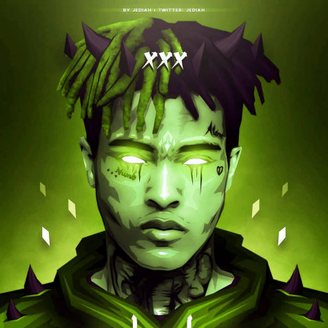 Xxxtentacion iPhone Background Image 1500x1500px