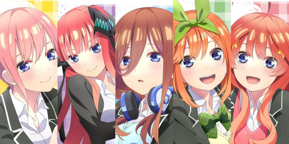 The Quintessential Quintuplets HD Background 1920x960px