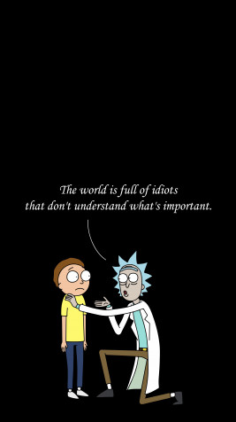 Morty iPhone Wallpaper Image 3125x5558px