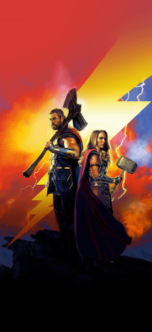 Thor Love And Thunder iPhone Background Image 2160x4677px