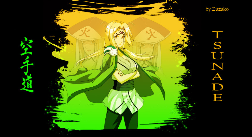 Tsunade Laptop Wallpaper 1980x1080px