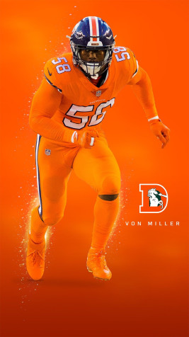 Von Miller Wallpaper 1080x1920px