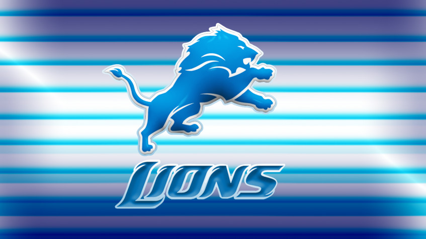 Detroit Lions Logo Full HD 1080p Wallpaper 1920x1080px