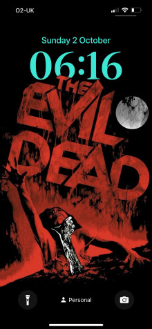 Evil Dead Rise iPhone 13 Pro Wallpaper 1170x2532px