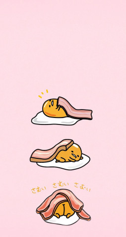 Gudetama iPhone Wallpaper Image 1125x2105px