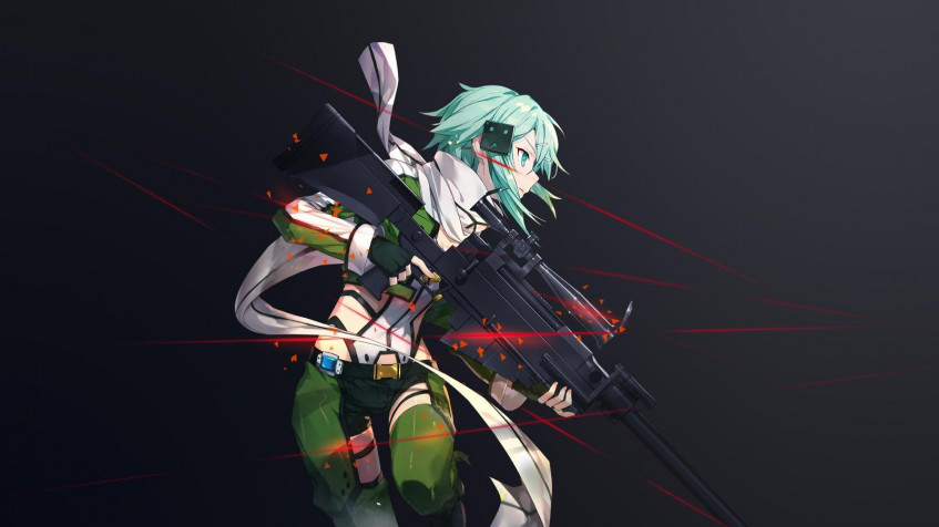 Sinon Desktop Background 1600x900px