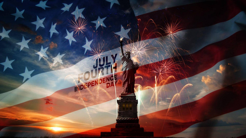 4th Of July 2024 Full HD 1080p Wallpaper 1920x1080px