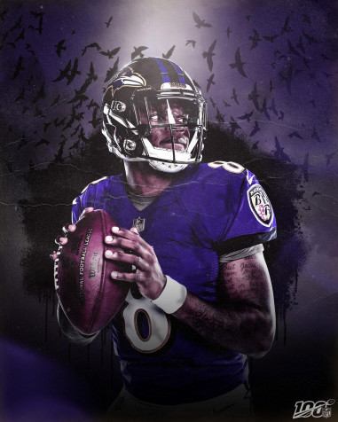 Lamar Jackson Hd Mobile Wallpaper 1200x1500px