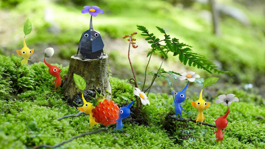 Pikmin Full HD 1080p Wallpaper 1920x1080px