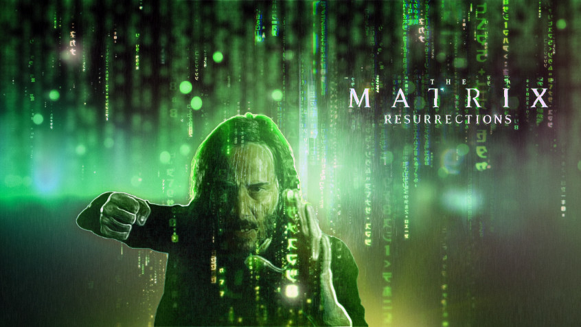 The Matrix Resurrections HD Background 2880x1620px