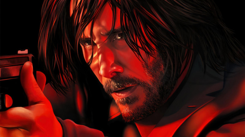 John Wick 2k QHD Wallpaper 2560x1440px