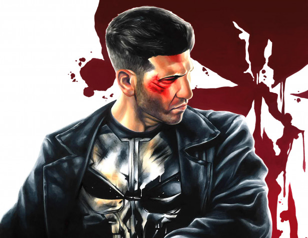 The Punisher Laptop Wallpaper 3300x2552px