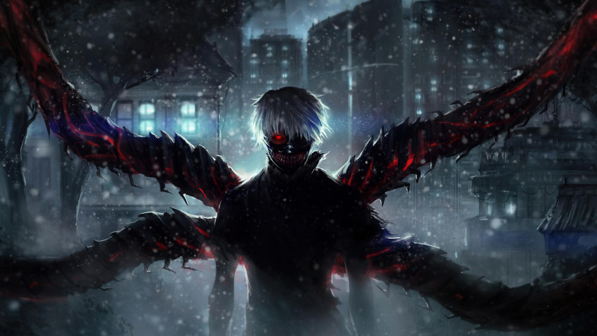 Ken Kaneki 4k UHD Wallpaper 3840x2160px