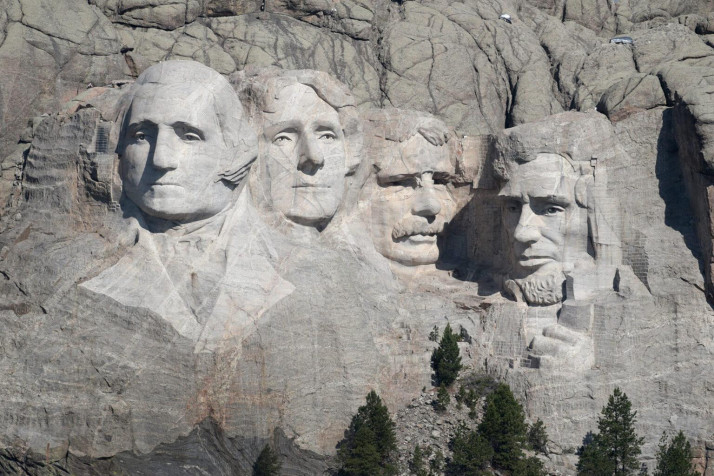 Mount Rushmore National Memoria HD Background 1536x1024px