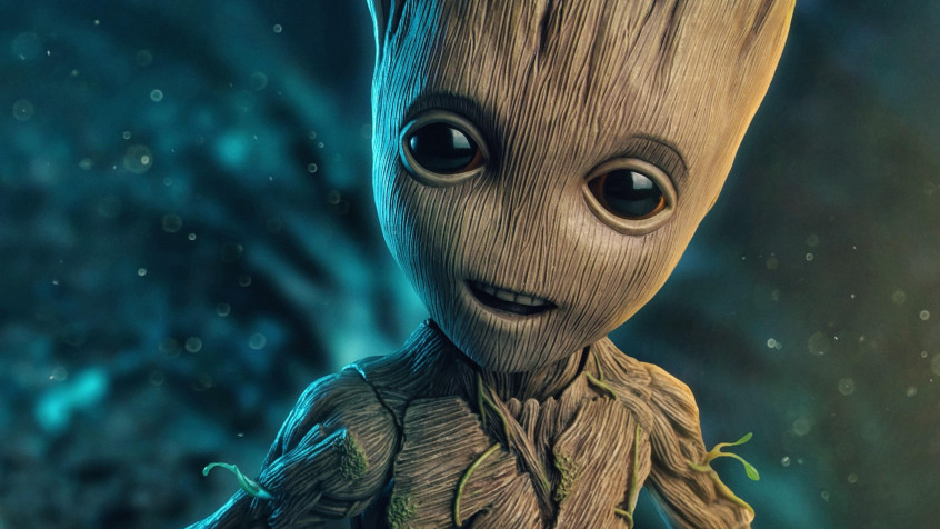 Groot Background Image 3410x1918px