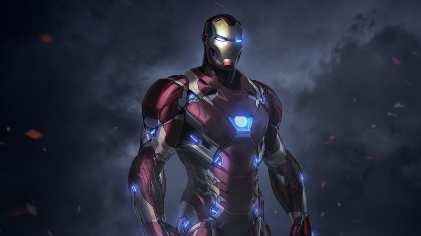 Iron Man Desktop HD Background 2160x1215px