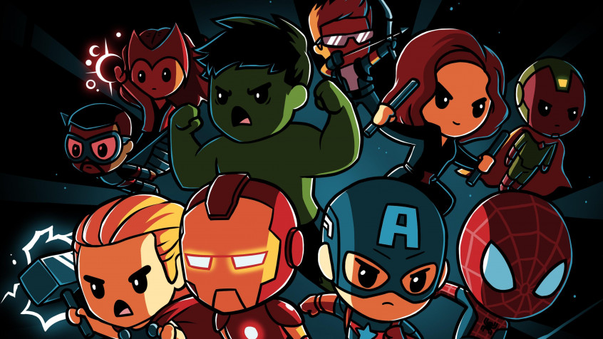 Cute Avengers Wallpaper Image 4200x2362px