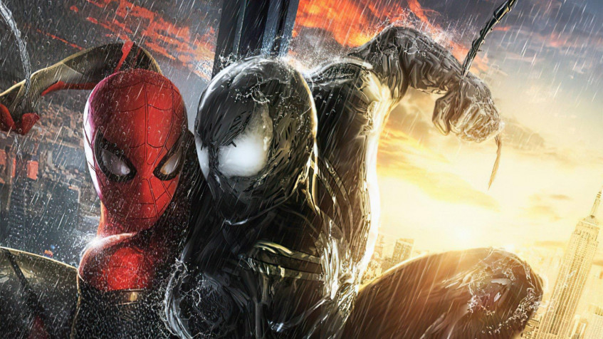 Marvels Spider Man 2 Venom Full HD 1080p Wallpaper 1920x1080px