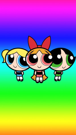 Powerpuff Girl iPhone Background 1080x1920px