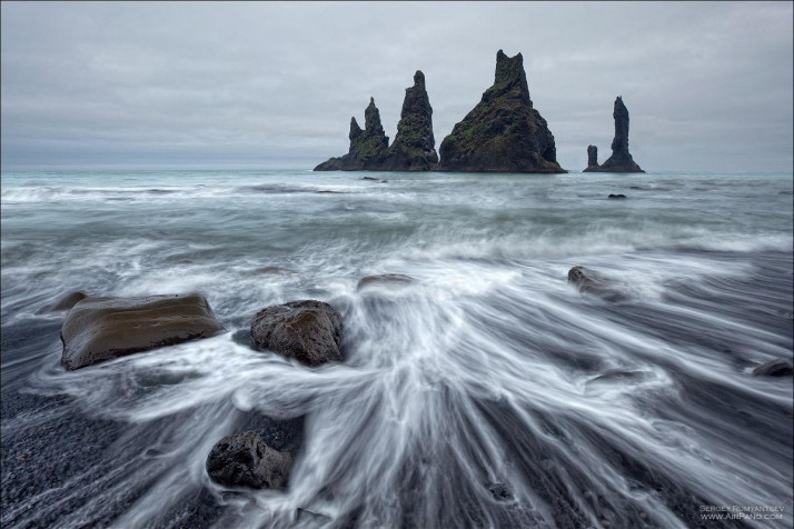 Reynisfjara Iceland Laptop Wallpaper 1199x800px