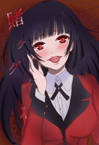 Yumeko Jabami iPhone Wallpaper Image 1600x2330px