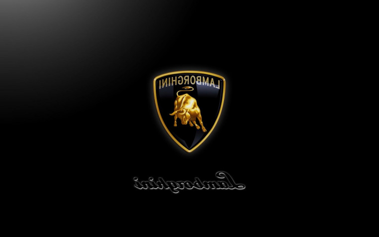 Lamborghini Logo Widescreen HD Wallpaper 1920x1200px