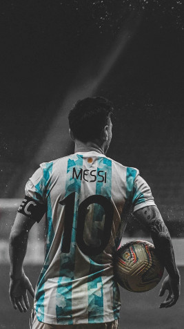 Messi Argentina Phone Wallpaper 1047x1862px