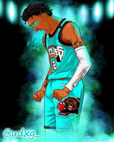 Ja Morant Android Wallpaper 1080x1350px