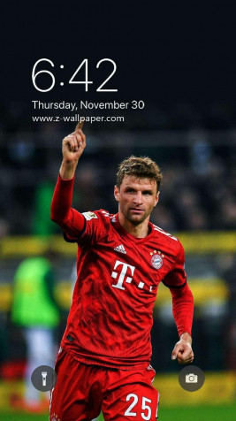 Thomas Muller Phone Background 800x1422px