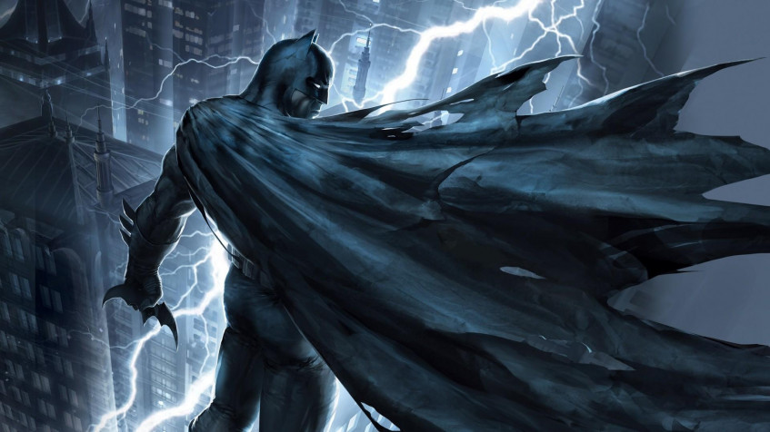 Batman Dark Knight Full HD 1080p Wallpaper 1920x1080px