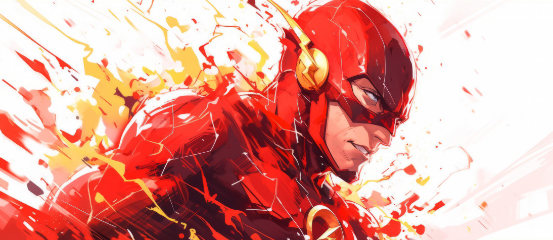 The Flash Hd Desktop Background 2912x1268px