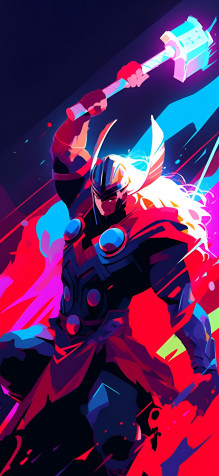 Cool Thor Wallpaper for iPhone 1463x3171px