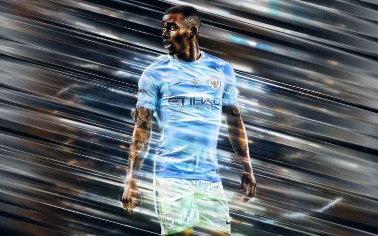 Gabriel Jesus Desktop HD Wallpaper 3840x2400px